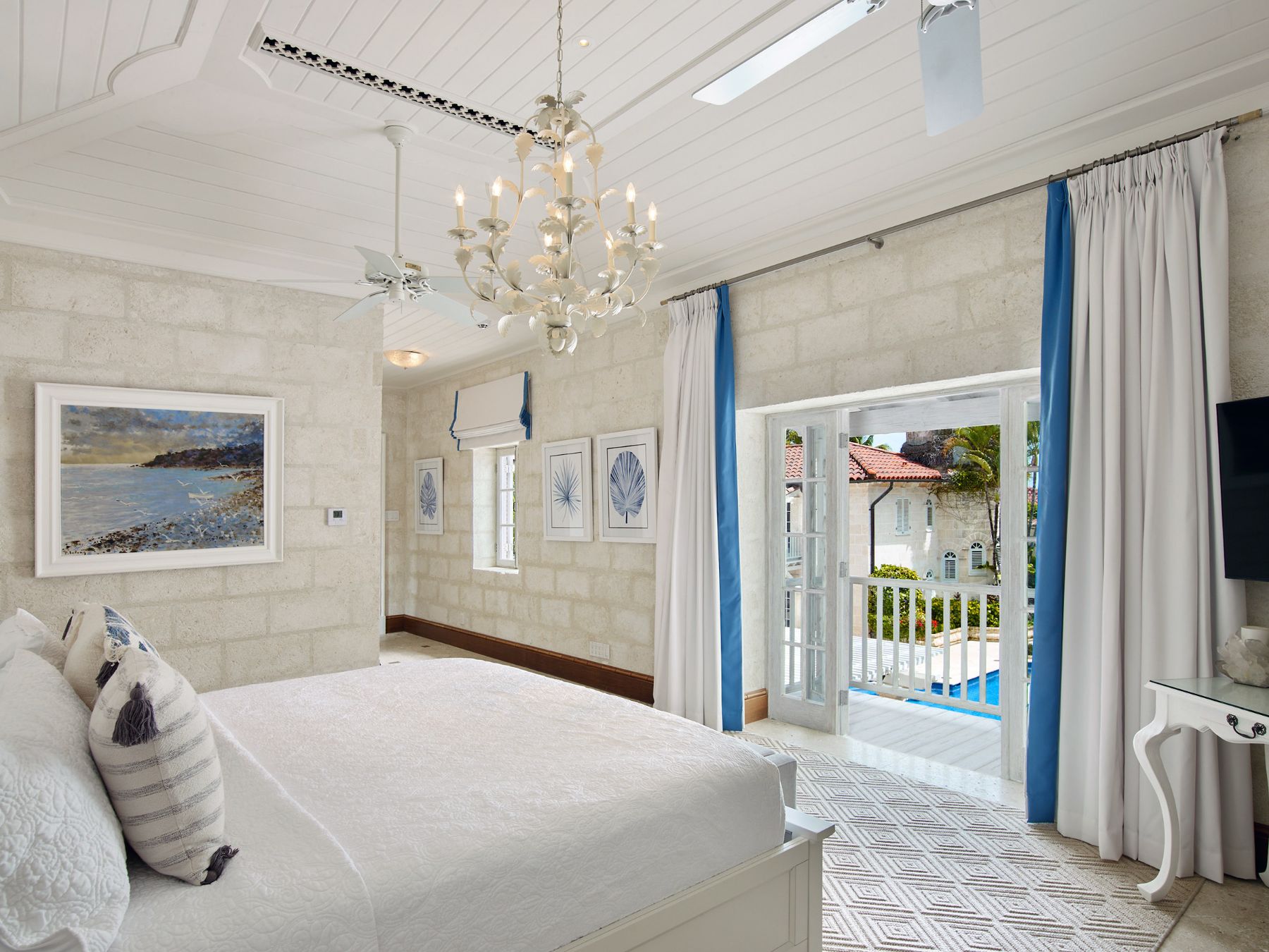 Bedroom at Bachelor Hall in Barbados