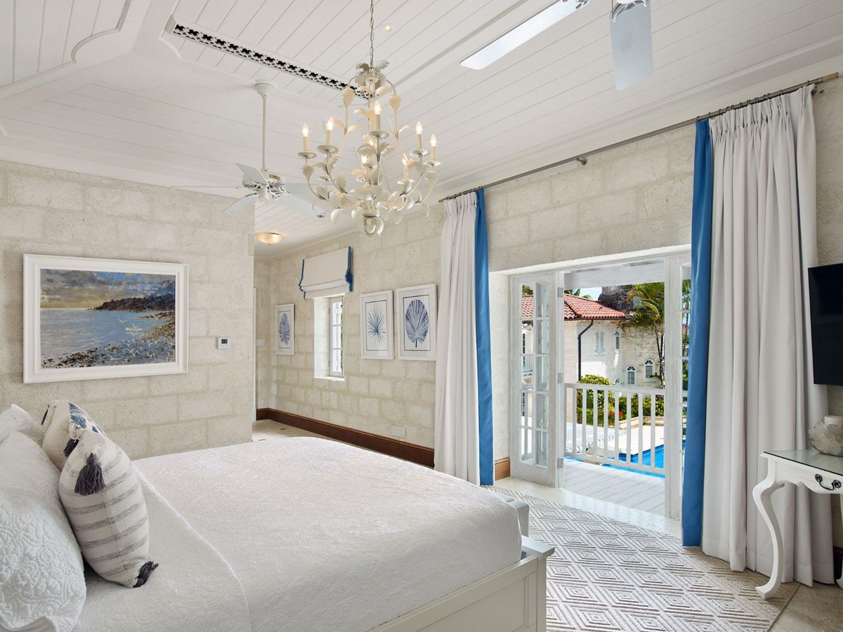 Bedroom at Bachelor Hall in Barbados