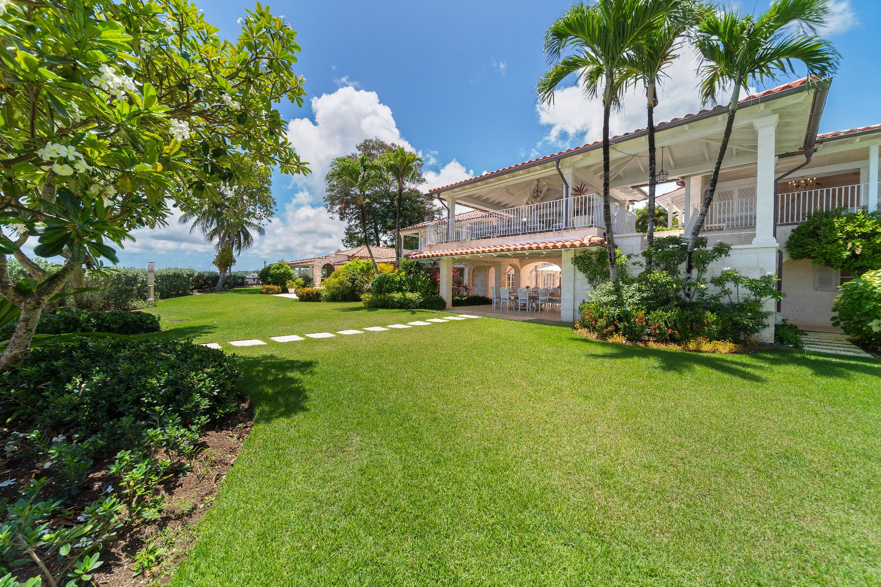 Garden at Bachelor Hall in Barbados