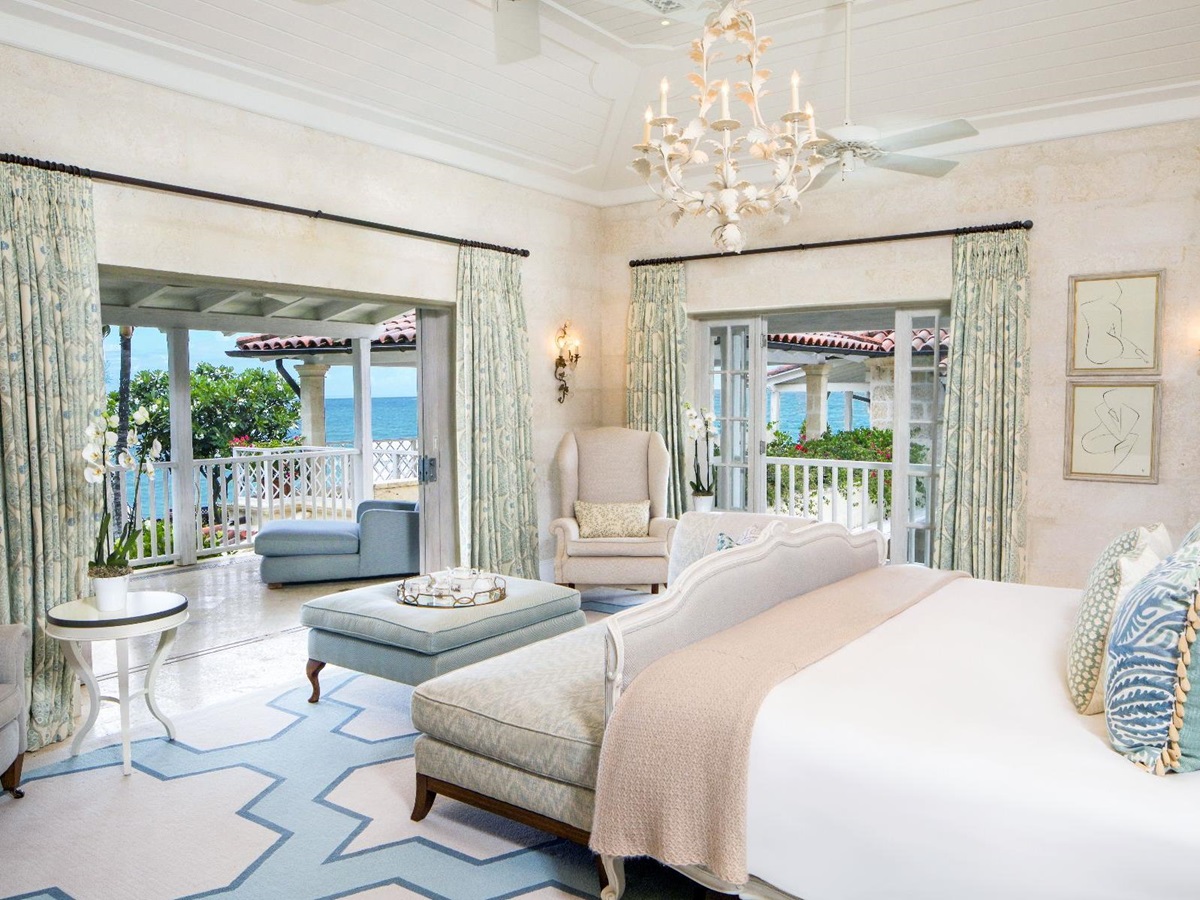 View from the master bedroom at Bachelor Hall in Barbados