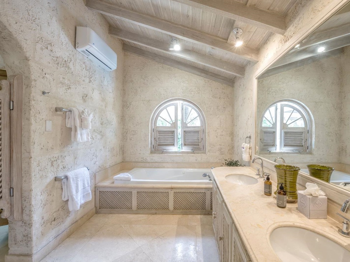 Bathroom 2 at Bluff House in Barbados