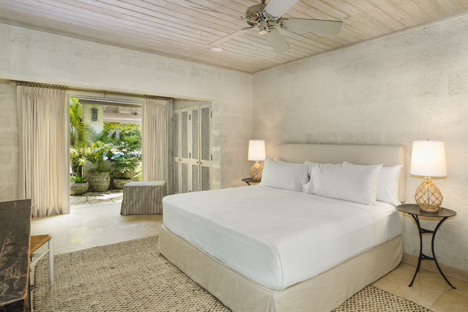 Bedroom 4 at Bluff House in Barbados