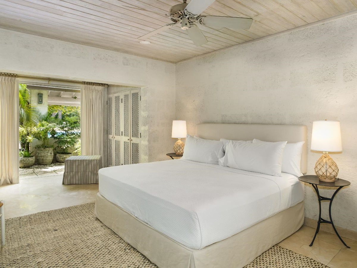 Bedroom 4 at Bluff House in Barbados