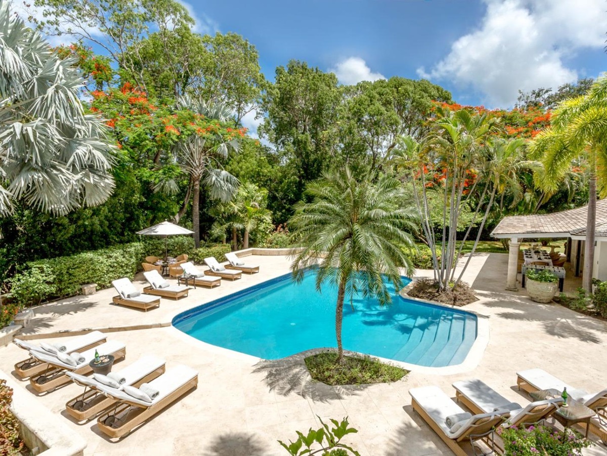 Swimming Pool at Bluff House in Barbados