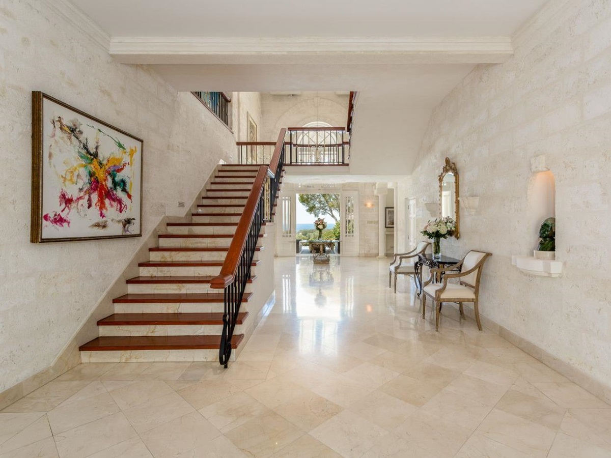 Foyer at Bohemia in Barbados