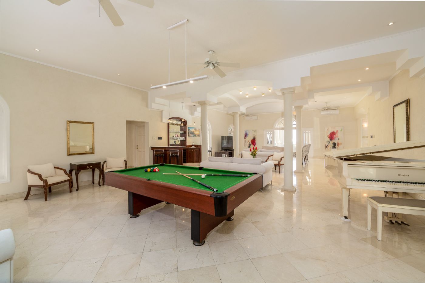 Games Room at Bohemia in Barbados
