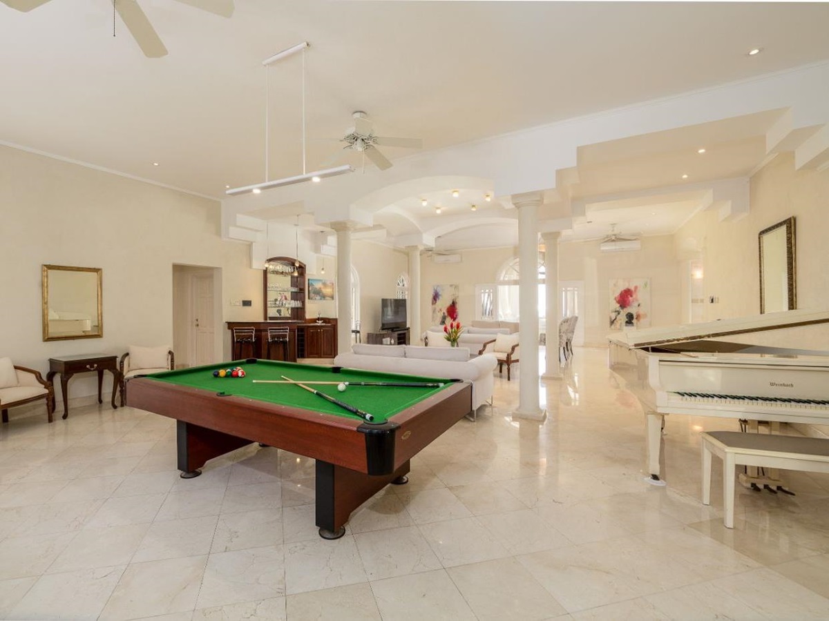 Games Room at Bohemia in Barbados