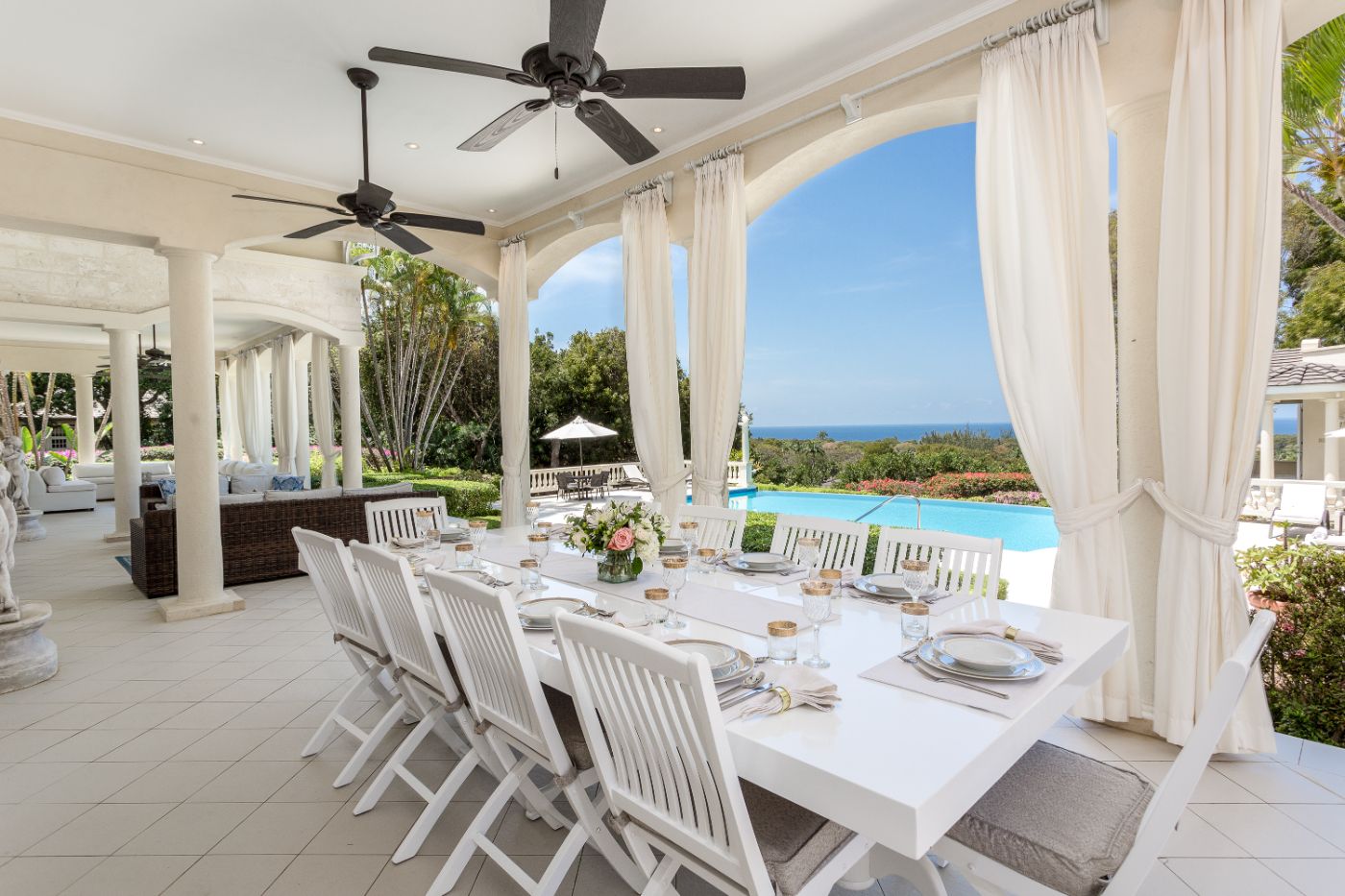 Outdoor Dining at Bohemia in Barbados