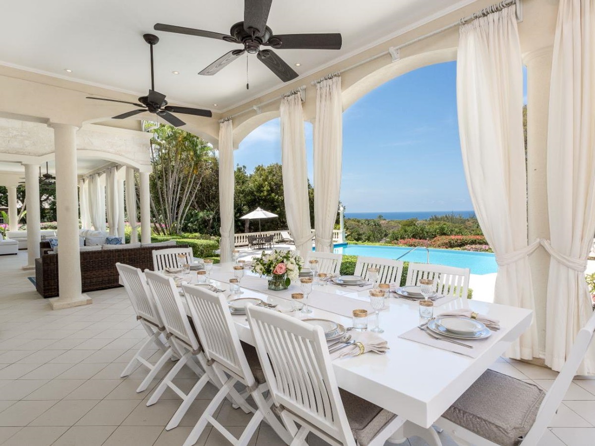 Outdoor Dining at Bohemia in Barbados