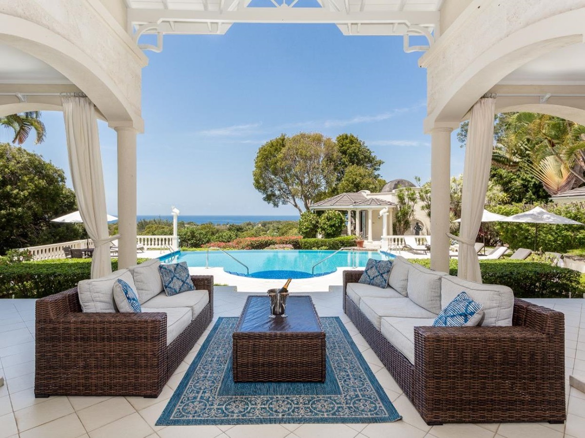 Outdoor Living View at Bohemia in Barbados