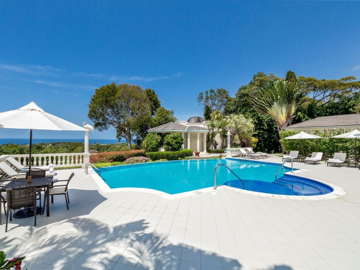 Poolside at Bohemia in Barbados