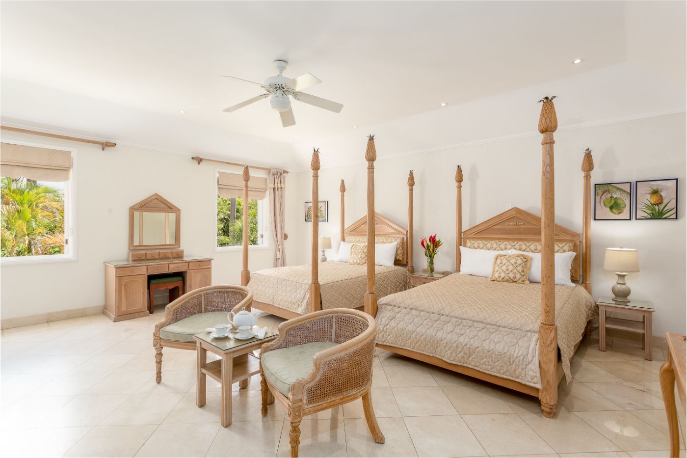 Twin Bedroom at Bohemia in Barbados