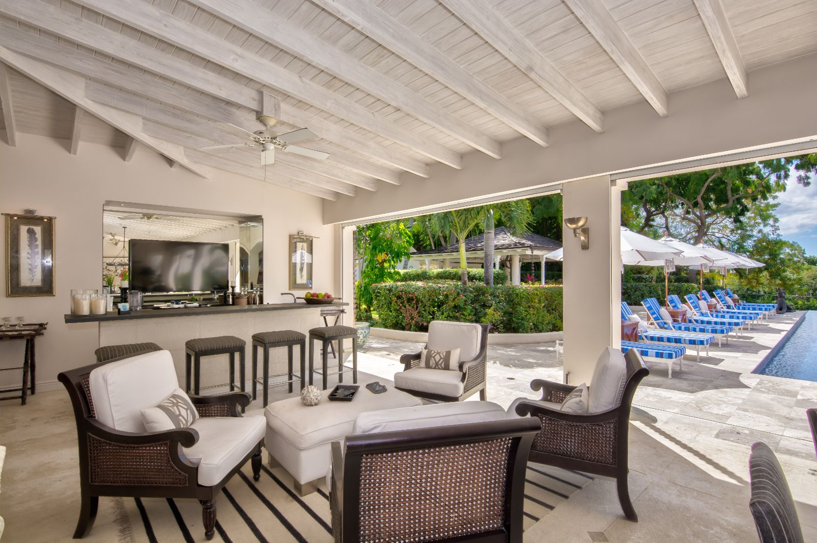 Bar at Casablanca in Barbados