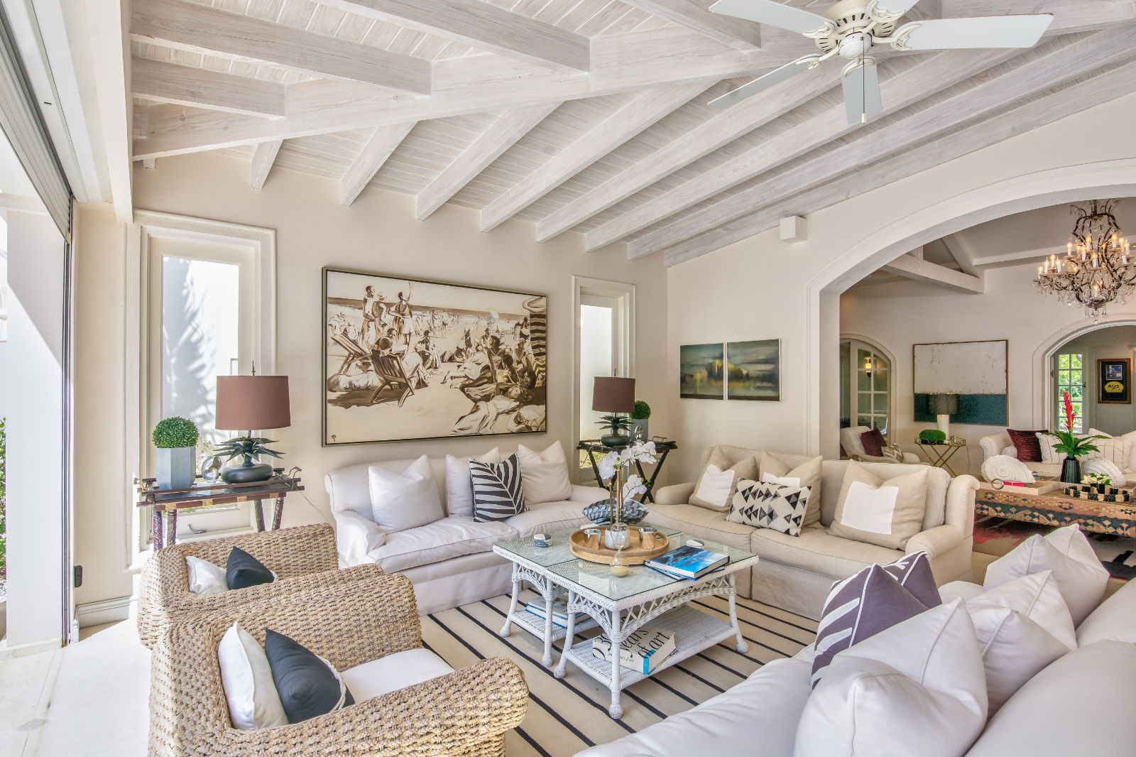 Living Room at Casablanca in Barbados
