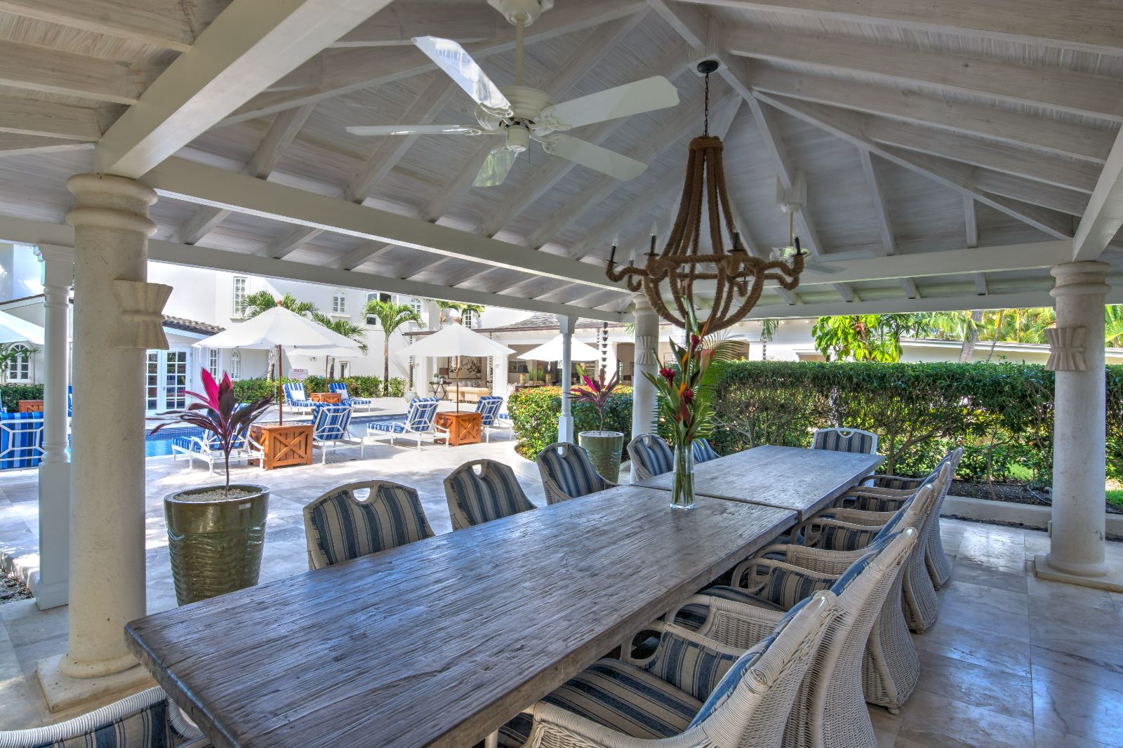 Outdoor Dining at Casablanca in Barbados