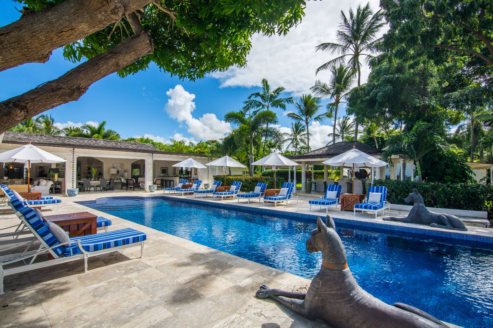Poolside at Casablanca in Barbados