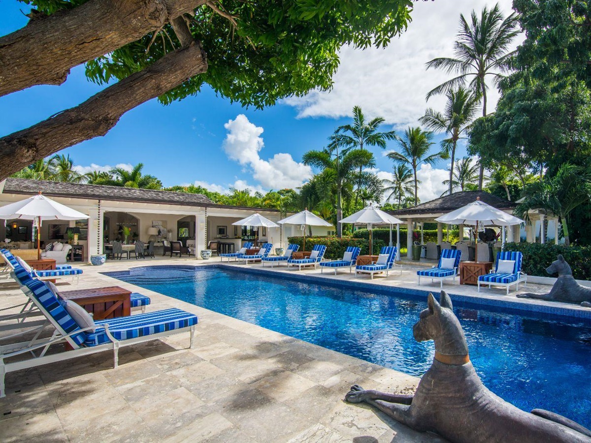 Poolside at Casablanca in Barbados