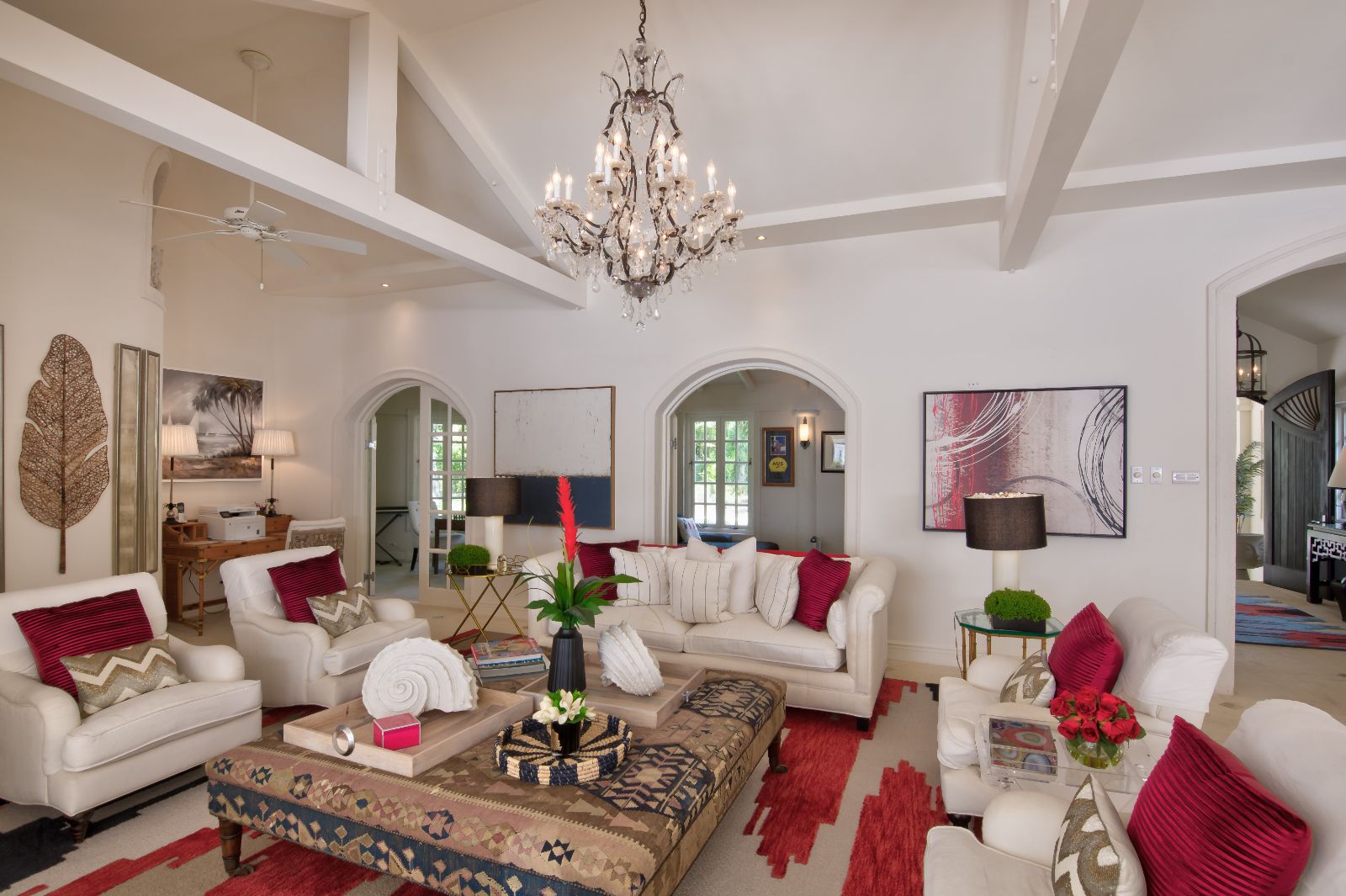 Sitting Room at Casablanca in Barbados
