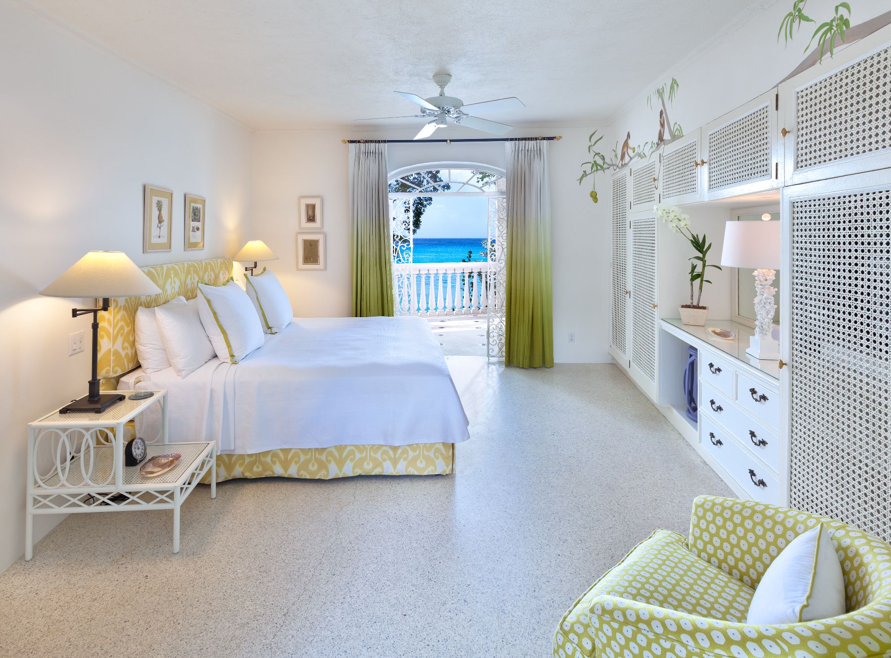 Bedroom at Crystal Springs in Barbados