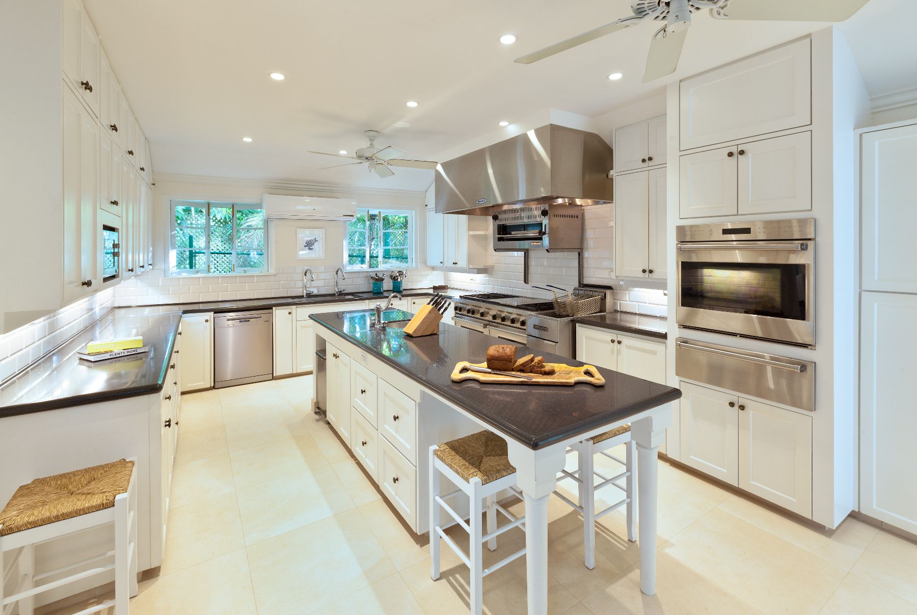 Kitchen at Crystal Springs in Barbados