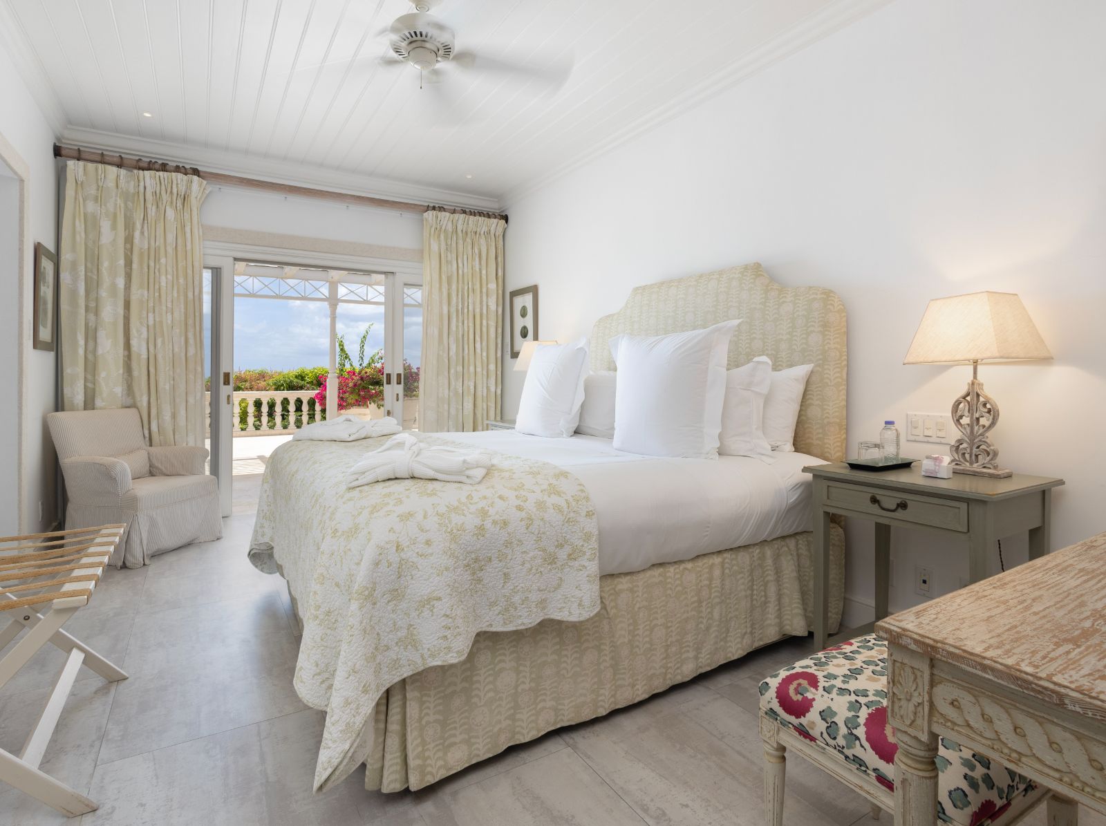Bedroom 1 at Half Moon in Barbados
