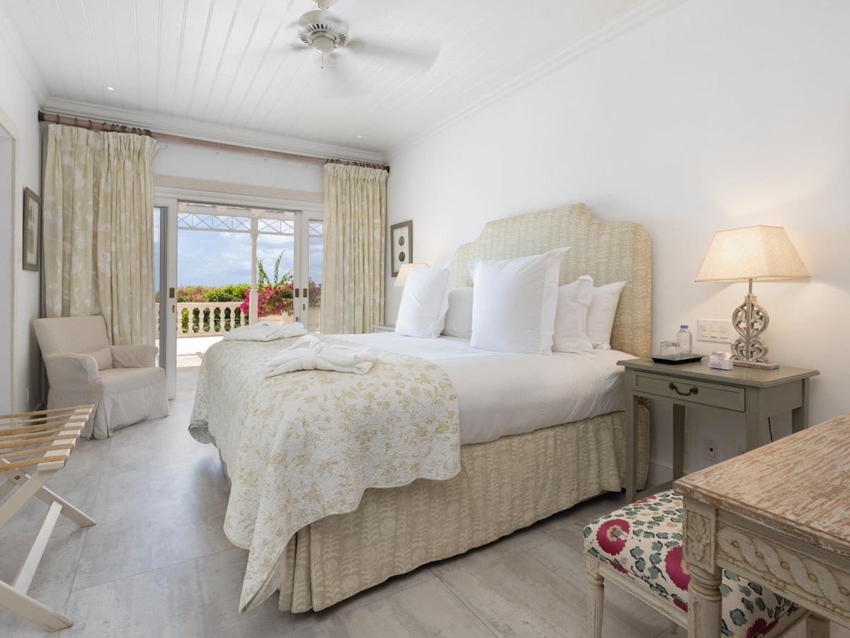 Bedroom 1 at Half Moon in Barbados