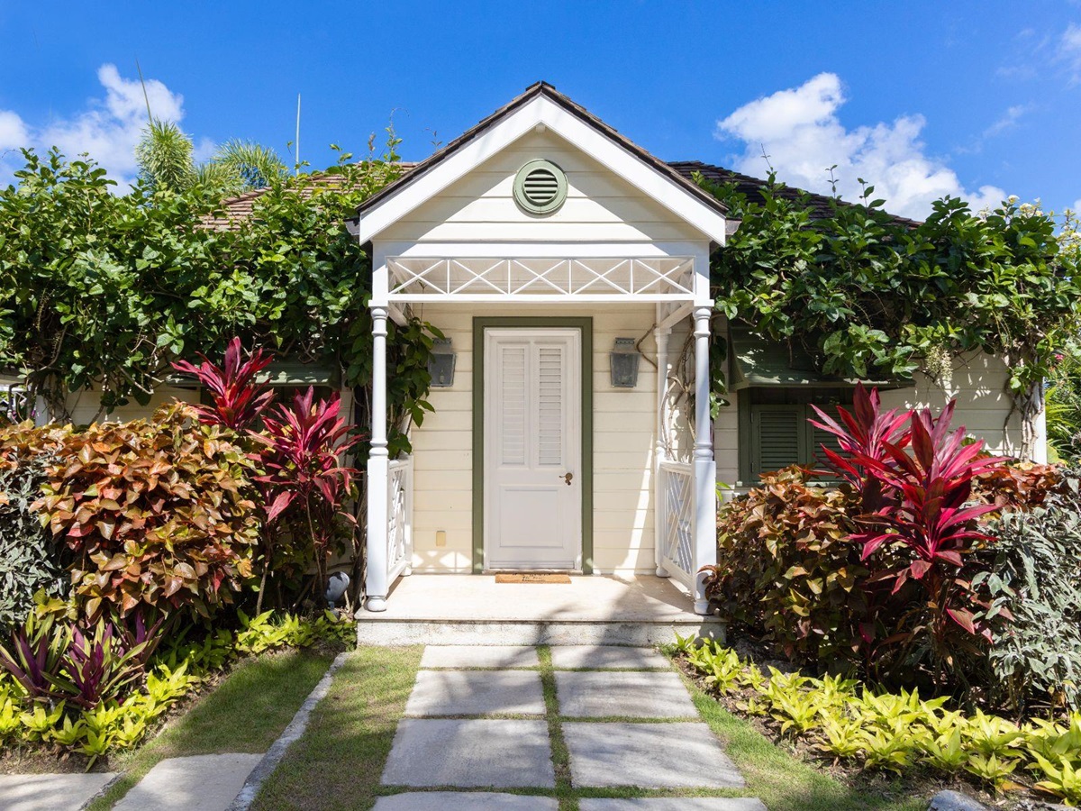Entrance at Half Moon in Barbados