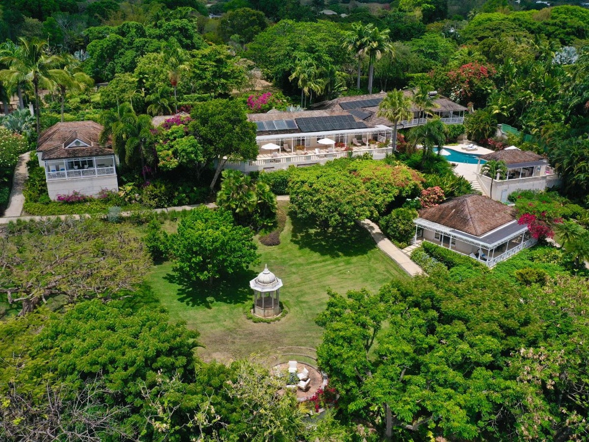 Full Aerial at Half Moon in Barbados