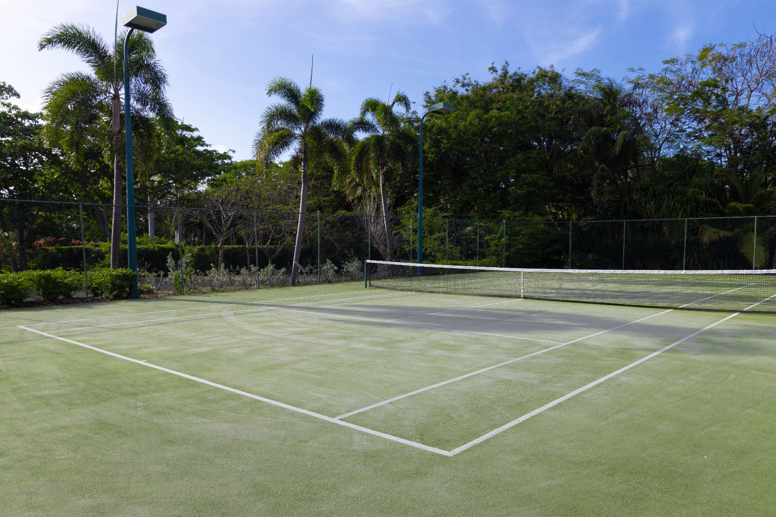 Tennis Court at Half Moon in Barbados