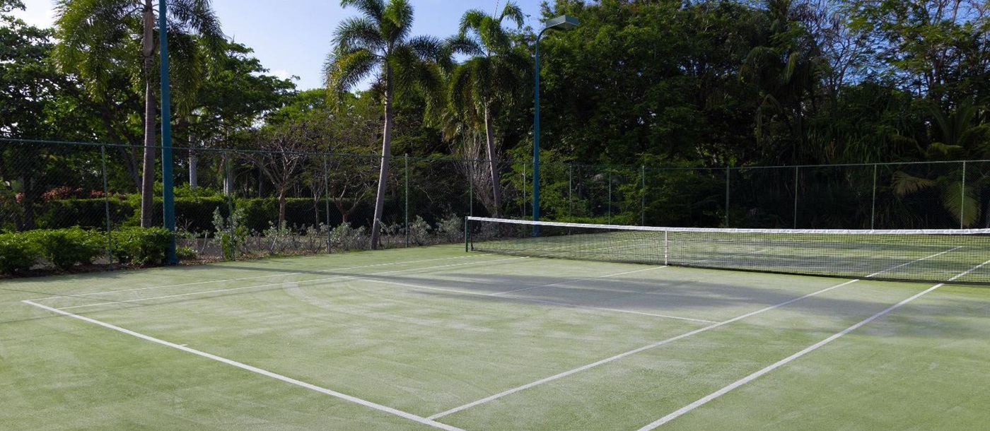Tennis Court at Half Moon in Barbados