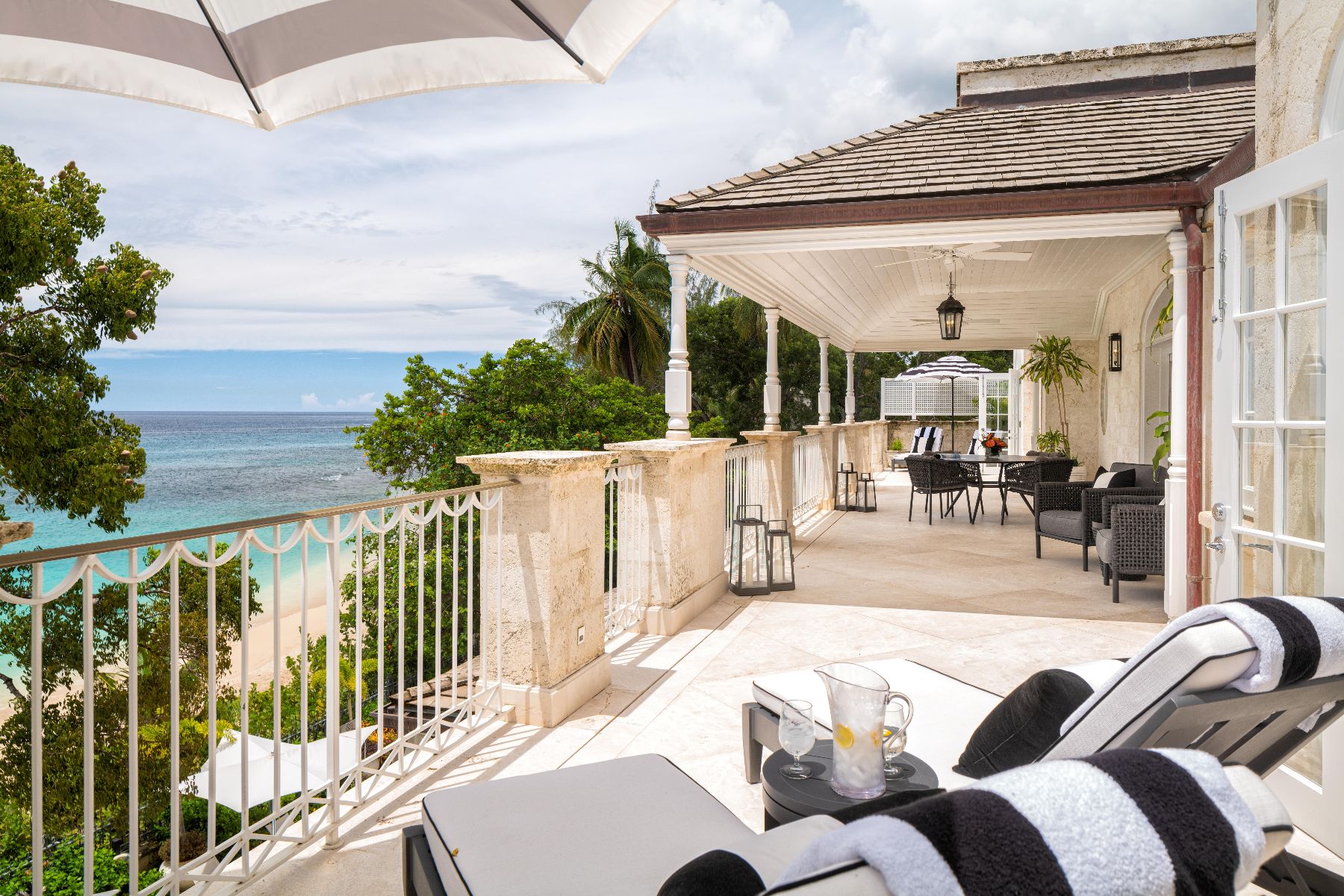 View from balcony at Kiko in Barbados