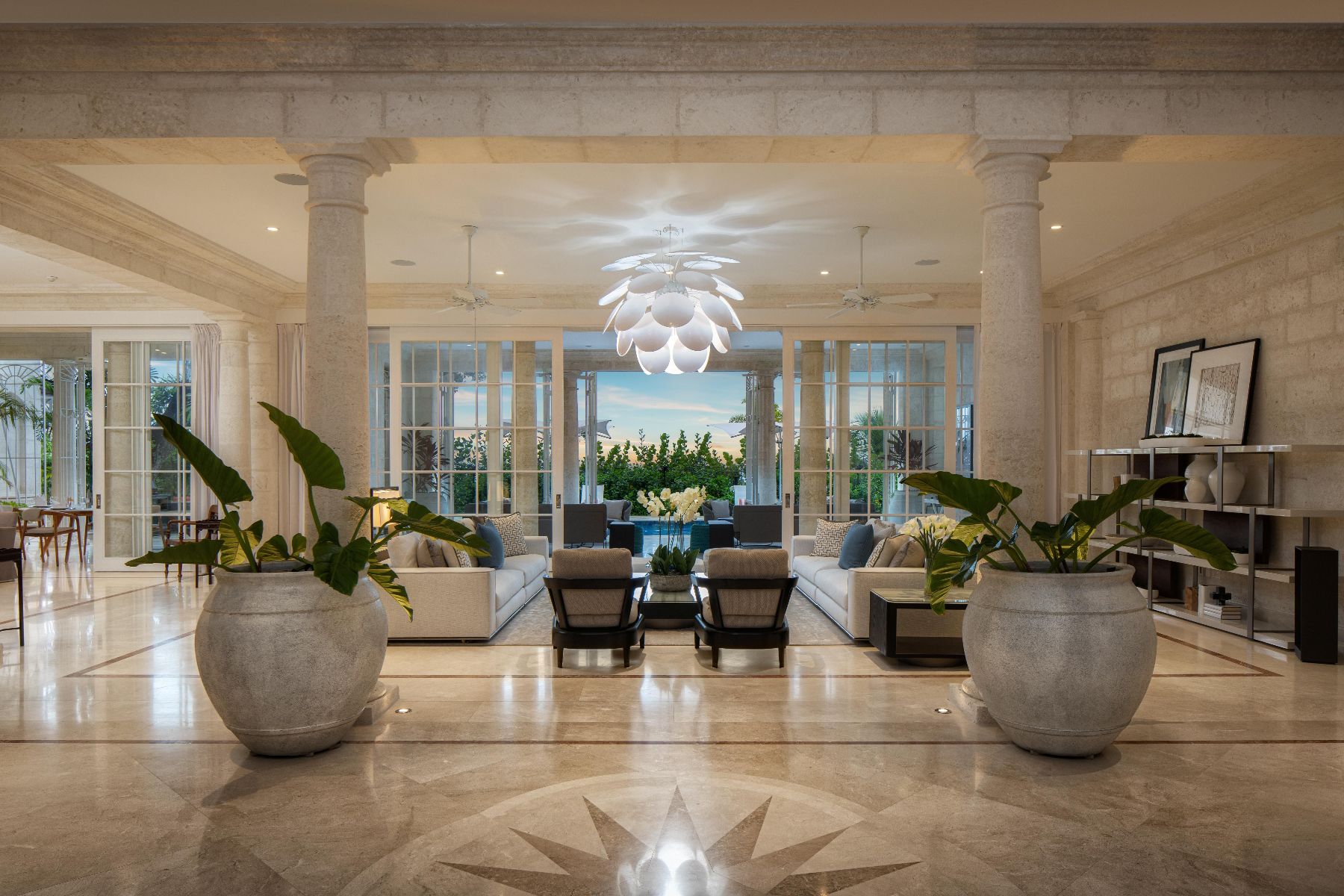 Living room at Kiko in Barbados