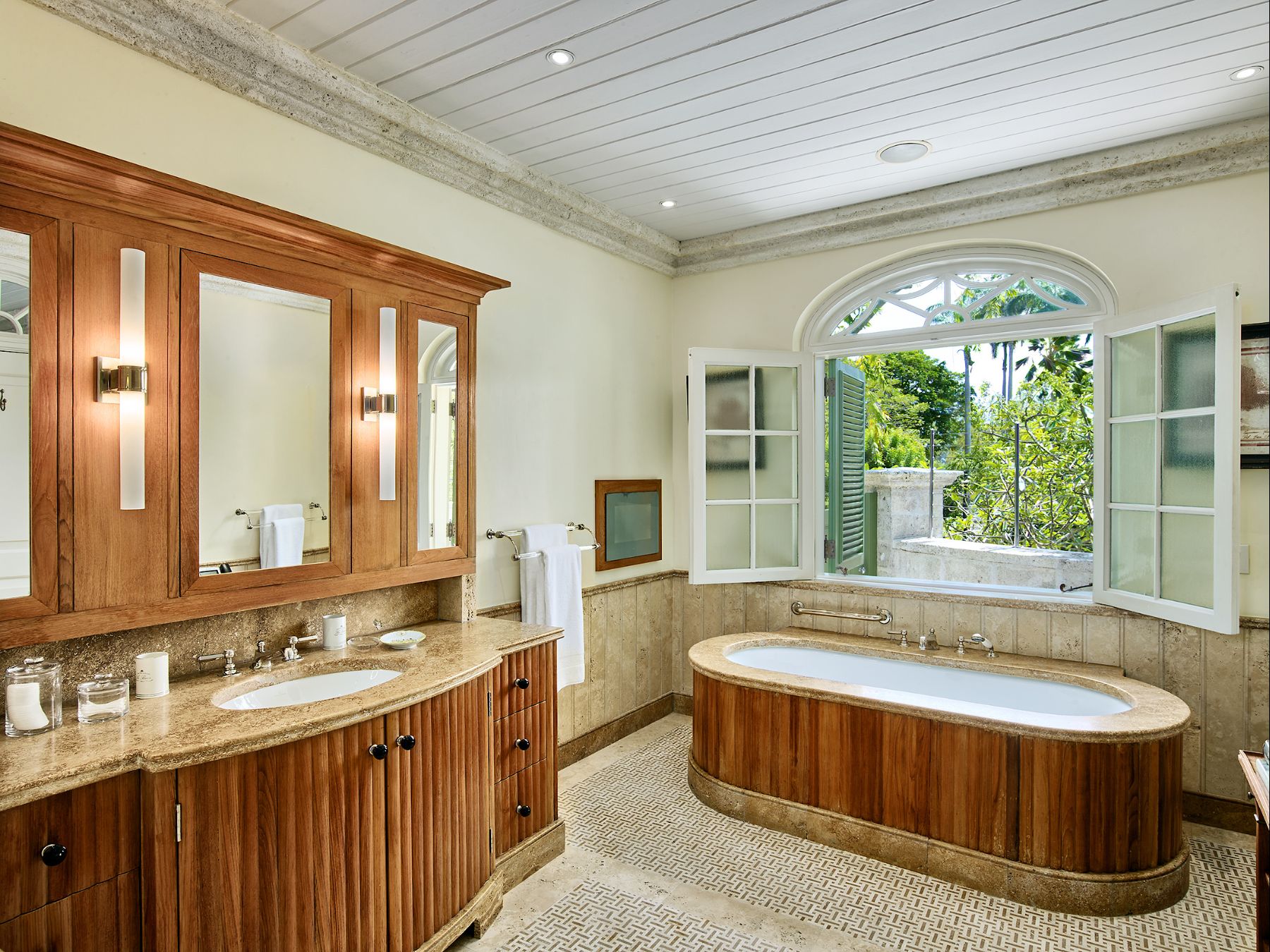 Bathroom at Laughing Waters in Barbados