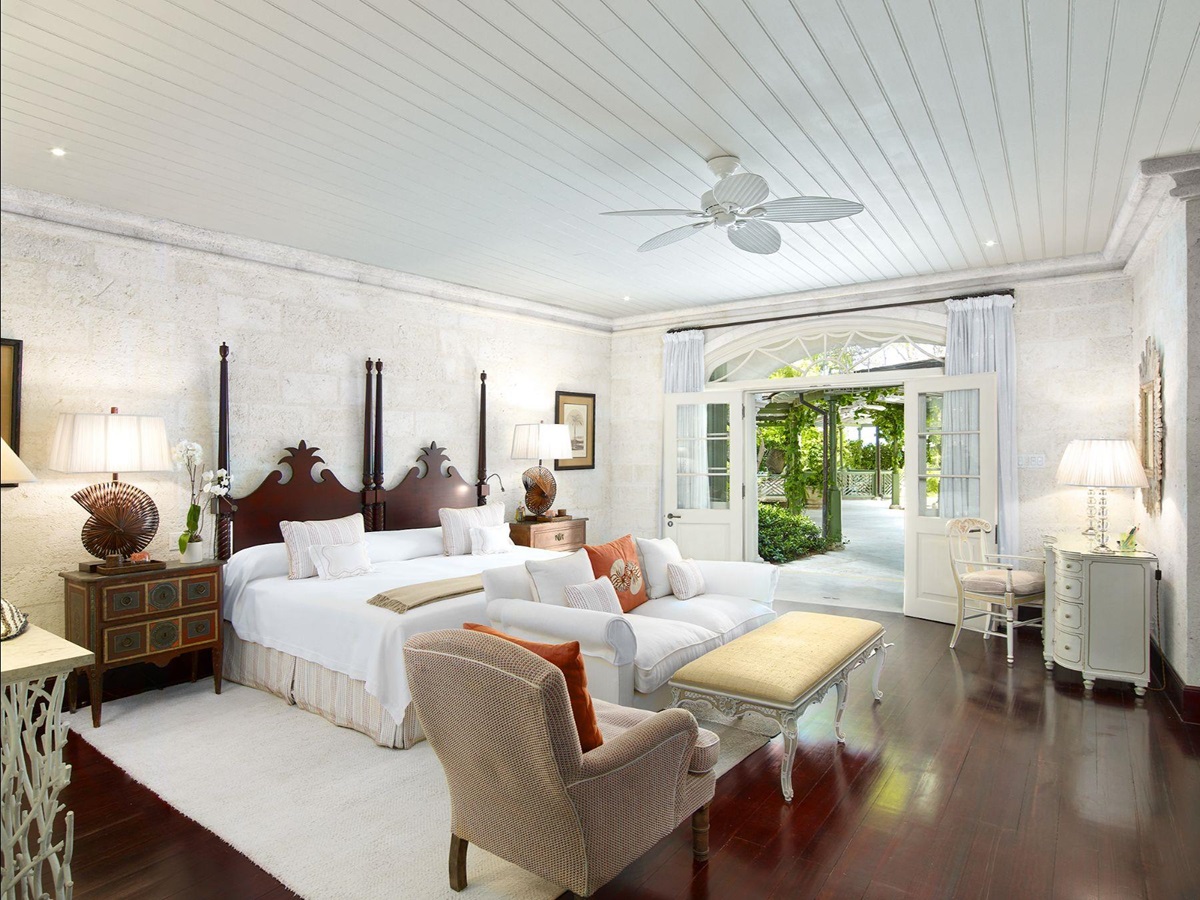 Bedroom at Laughing Waters in Barbados