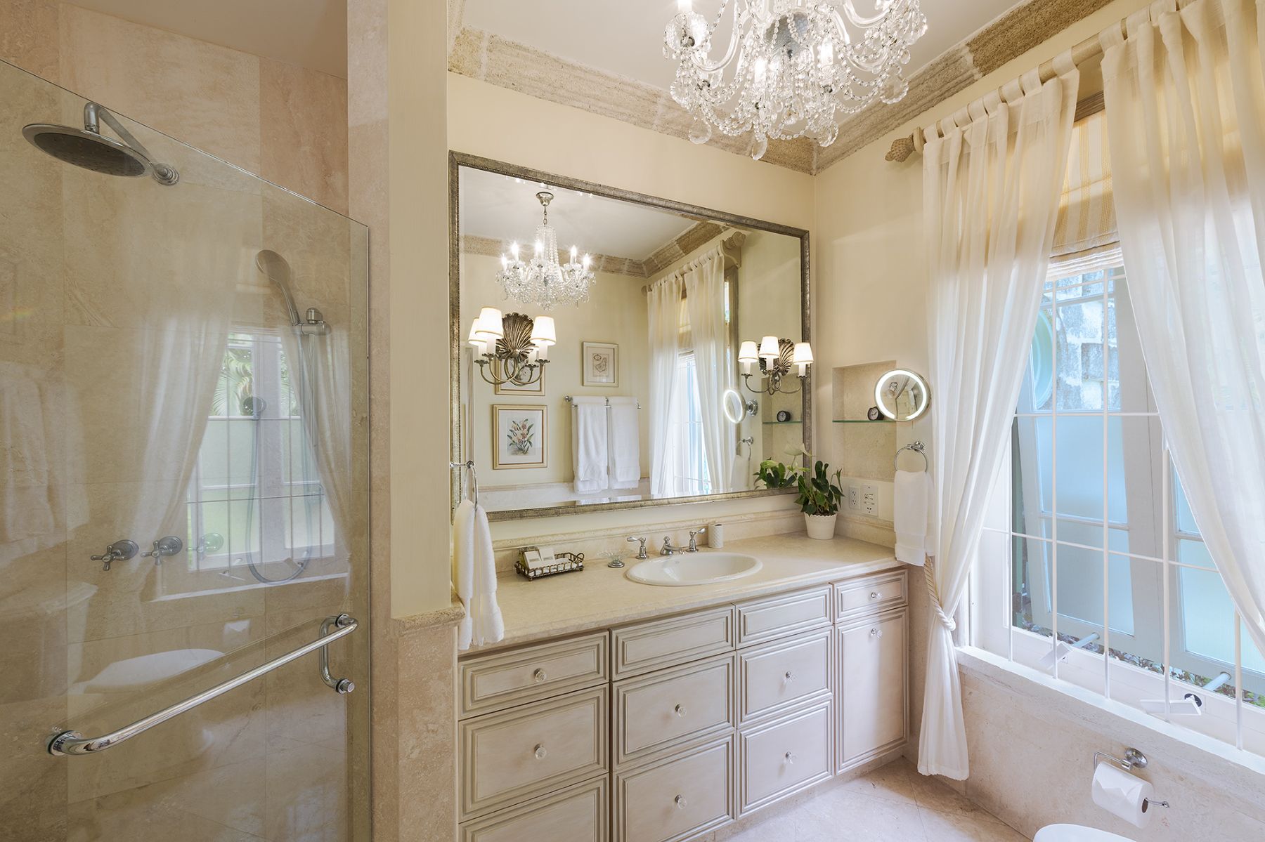 Bathroom at Leamington Estate in Barbados