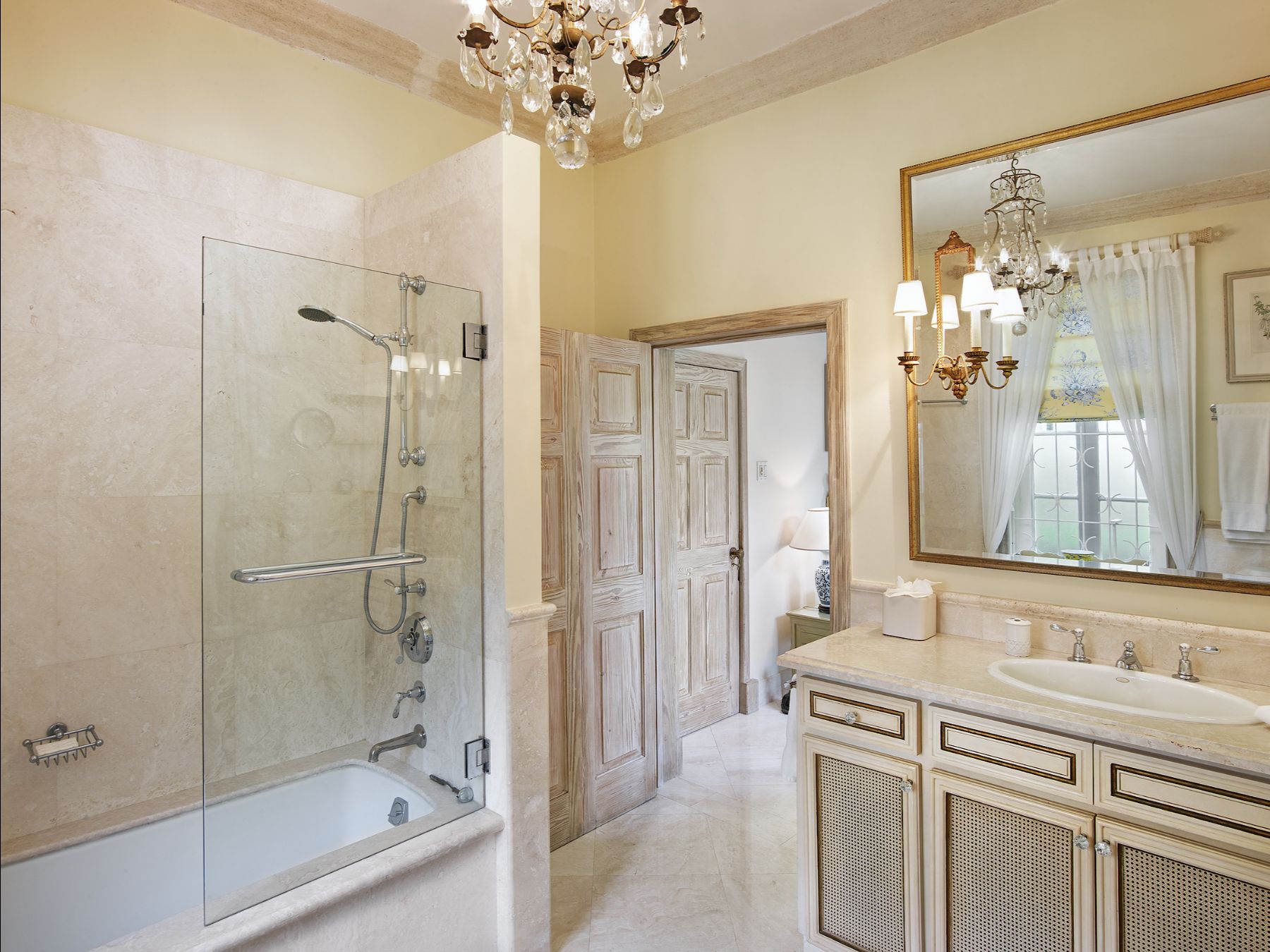 Bathroom at Leamington Estate in Barbados