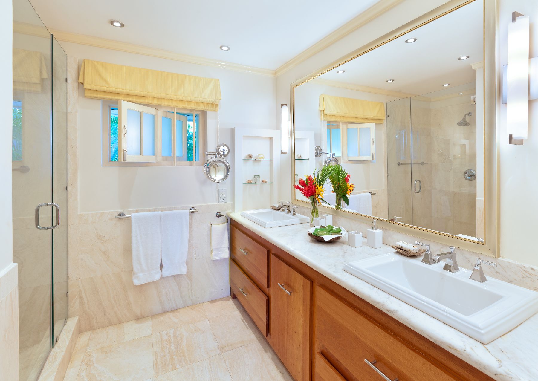 Bathroom at Leamington Estate in Barbados