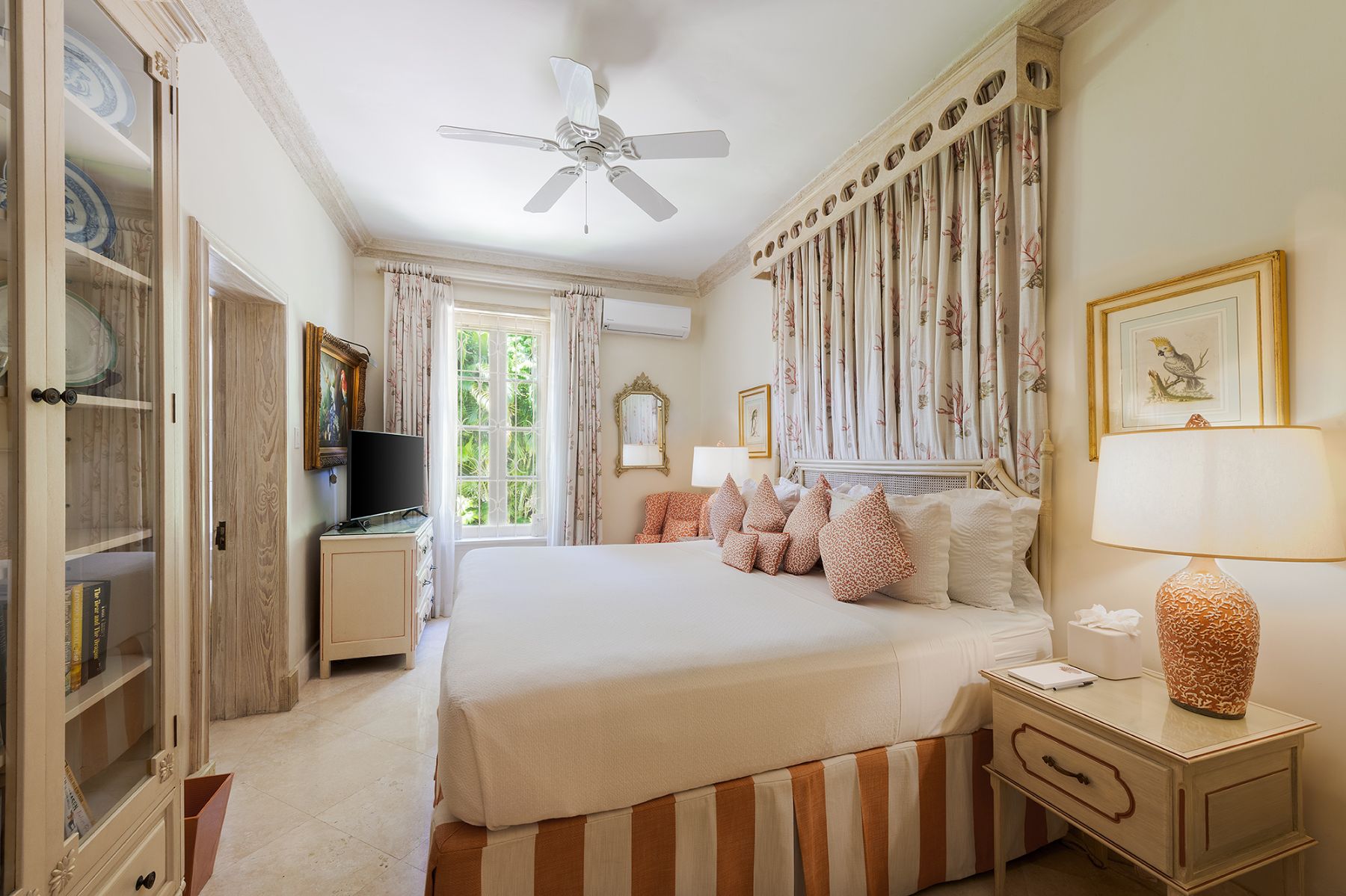 Bedroom at Leamington Estate in Barbados