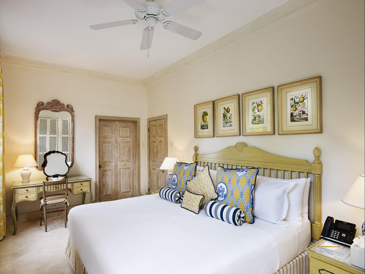 Bedroom at Leamington Estate in Barbados