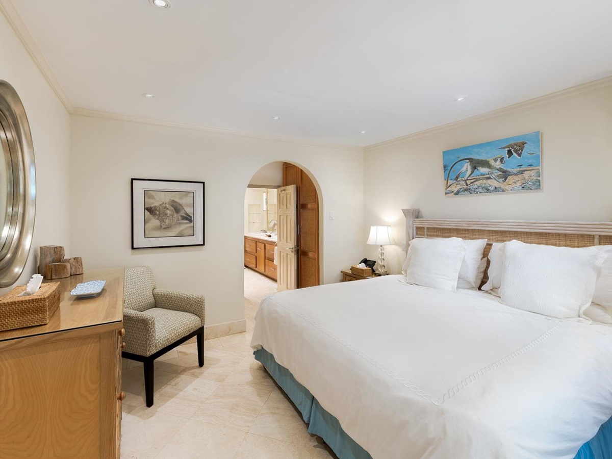 Bedroom at Leamington Estate in Barbados