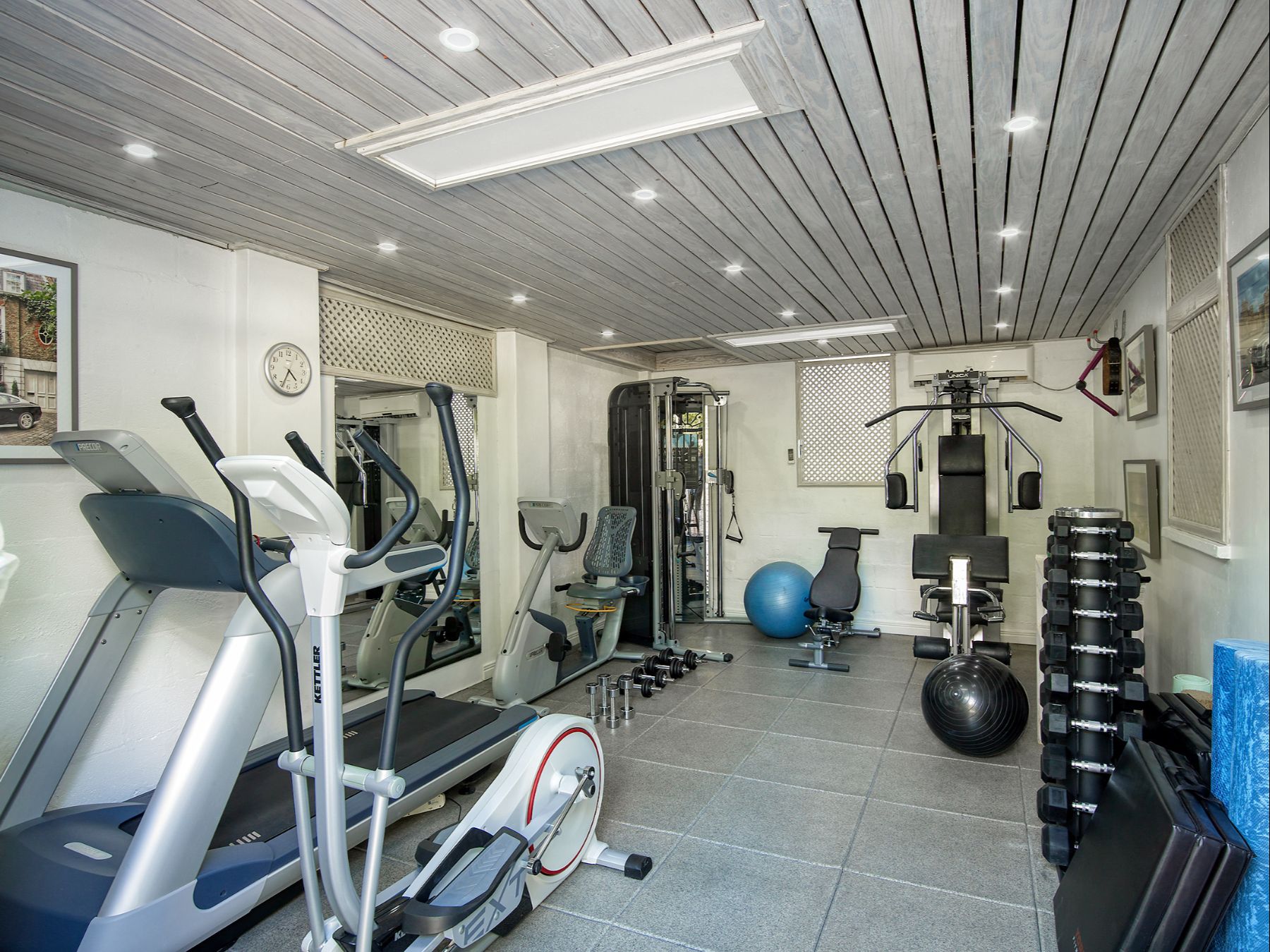 Gym at Leamington Estate in Barbados