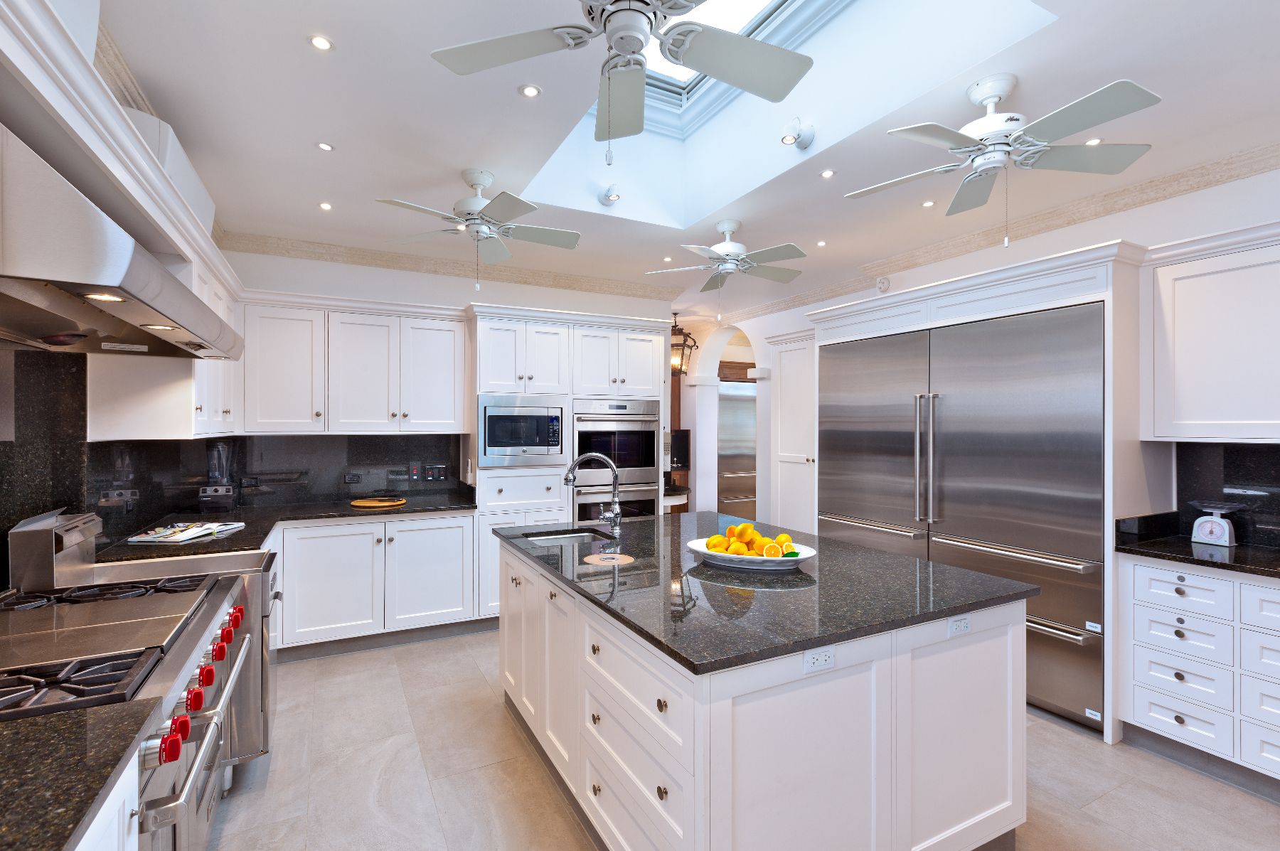 Kitchen at Leamington Estate in Barbados