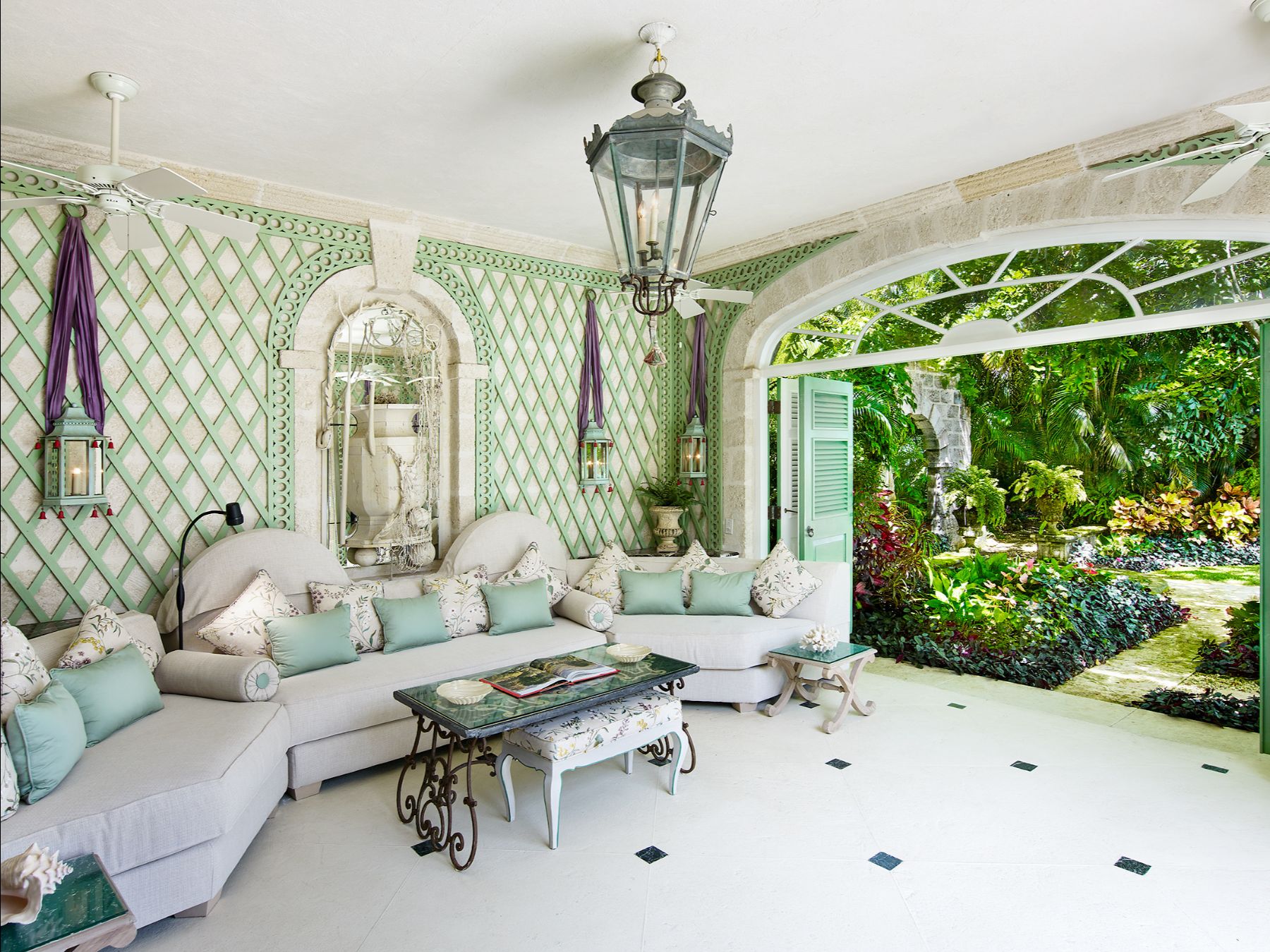 Terrace at Leamington Estate in Barbados