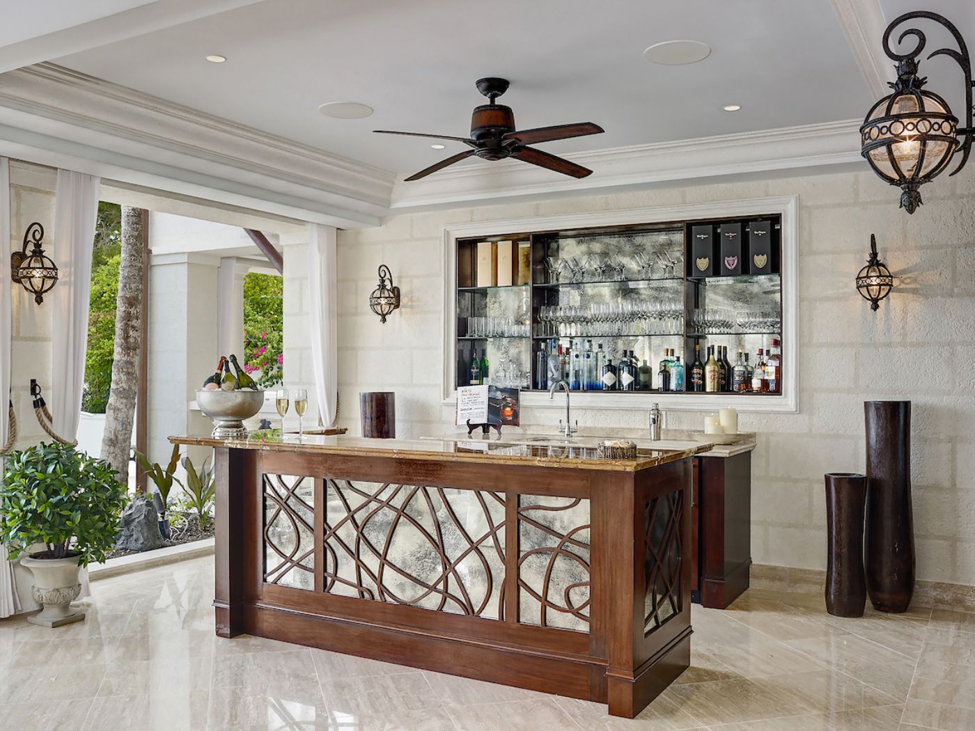 Bar at Seaclusion in Barbados