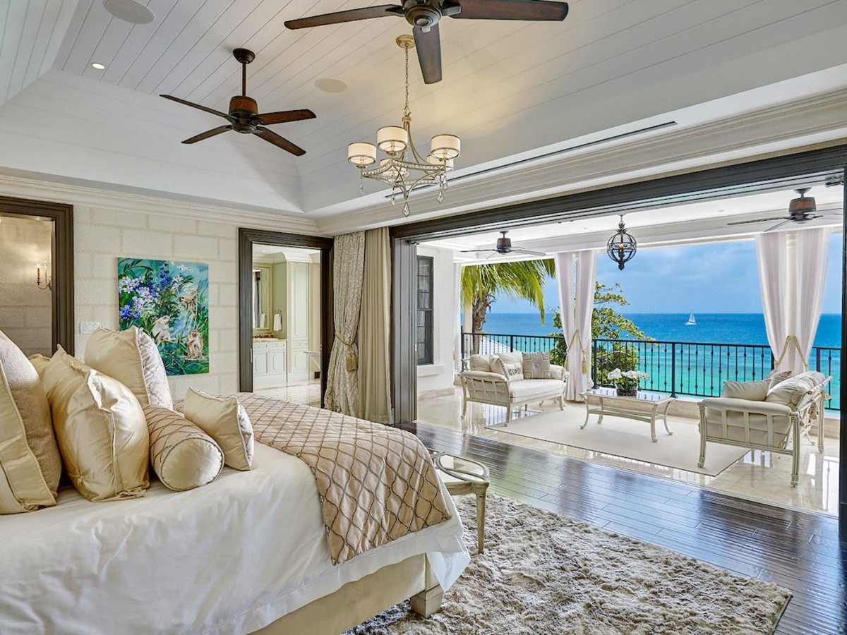 Bedroom 2 at Seaclusion in Barbados
