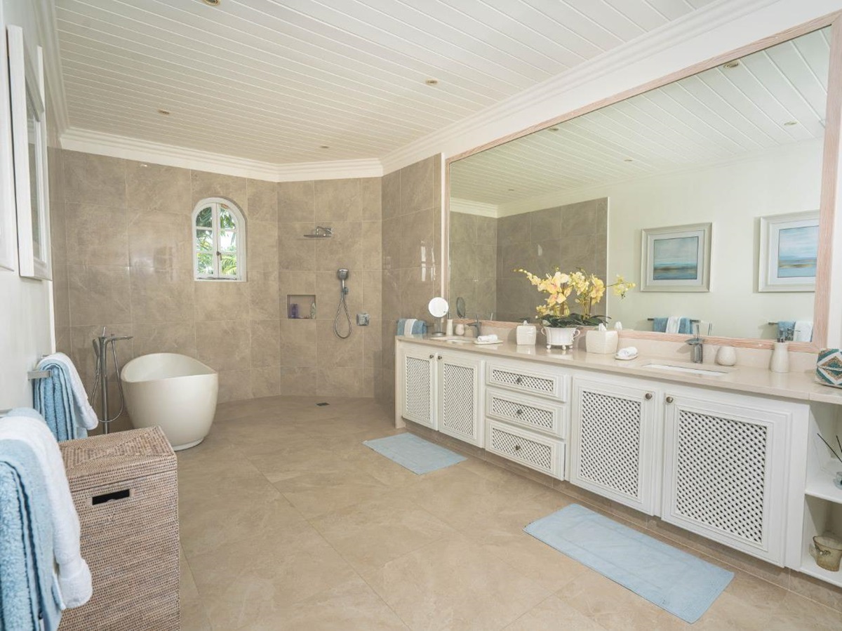 Bedroom 1 at Serenity in Barbados