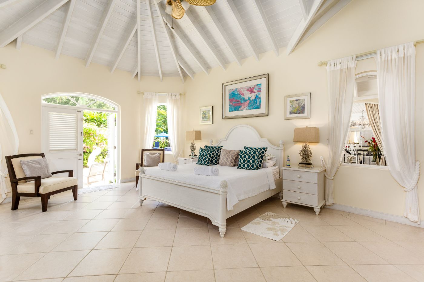 Bedroom 1 at Serenity in Barbados