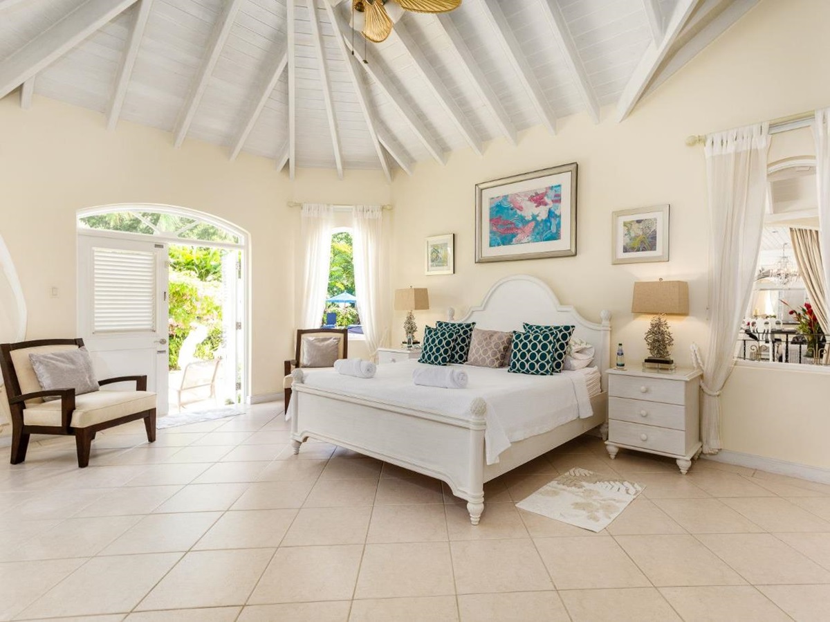 Bedroom 1 at Serenity in Barbados