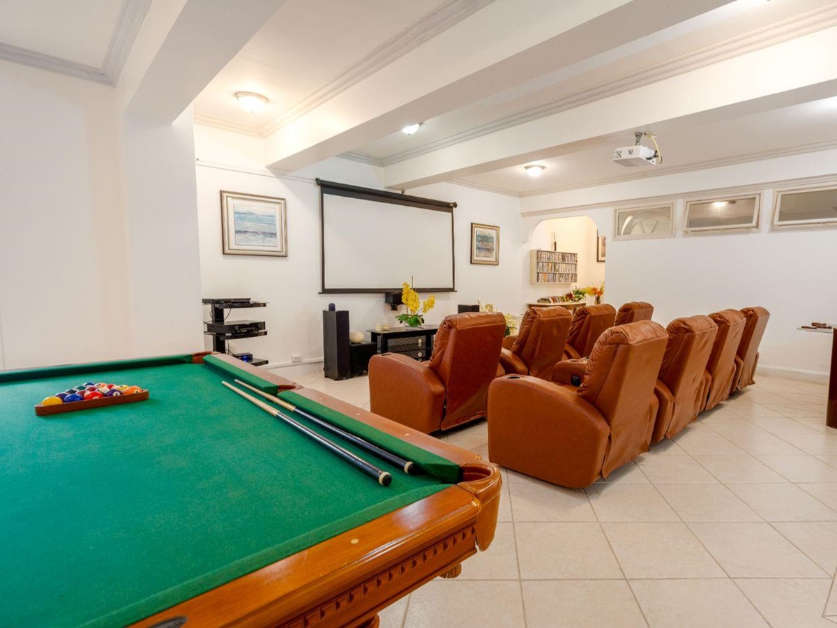 Games Room at Serenity in Barbados
