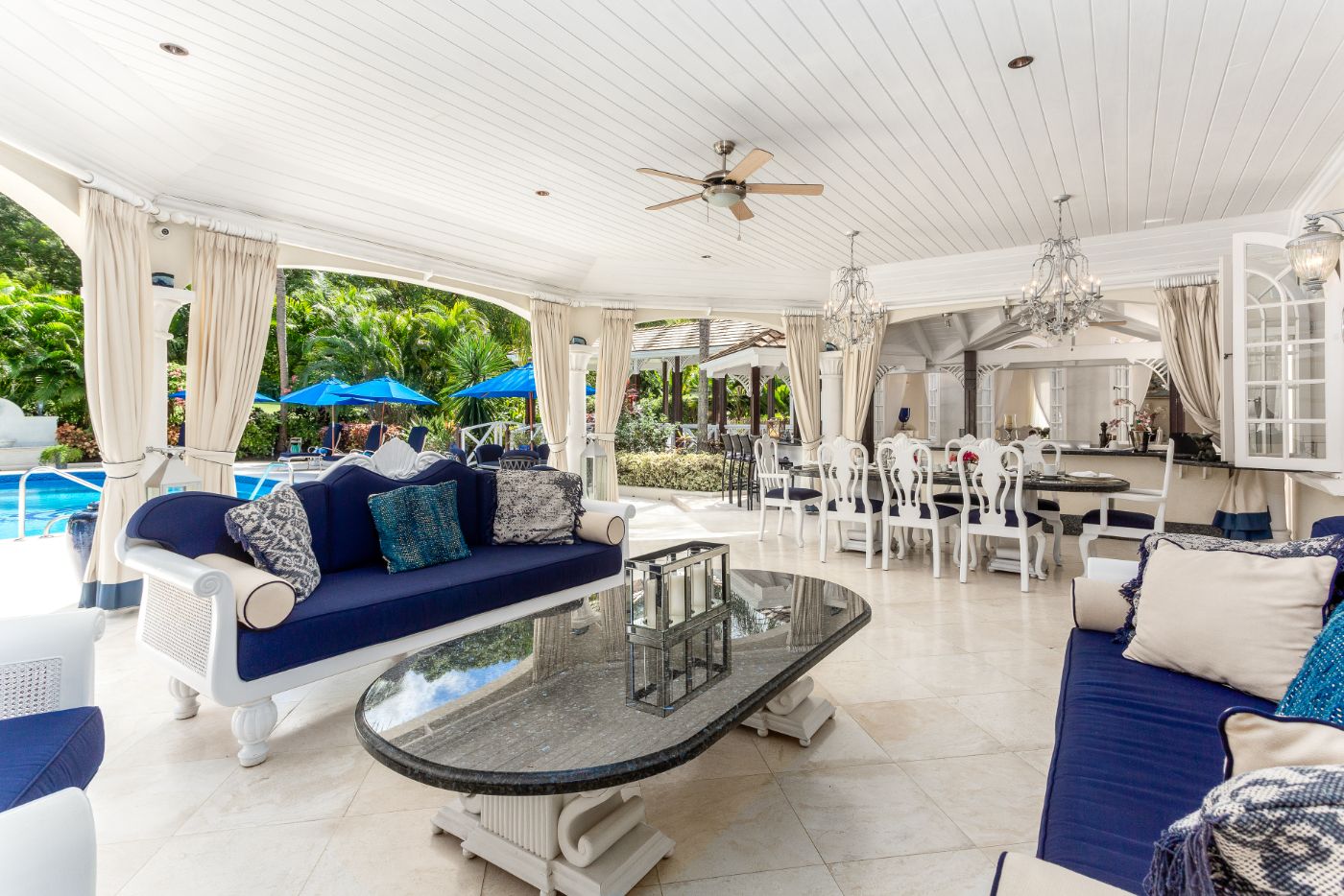 Terrace Sitting at Serenity in Barbados